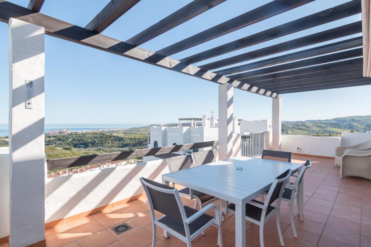 2186-Luxury Sea View Penthouse In Casares Costa Apartment Exterior photo